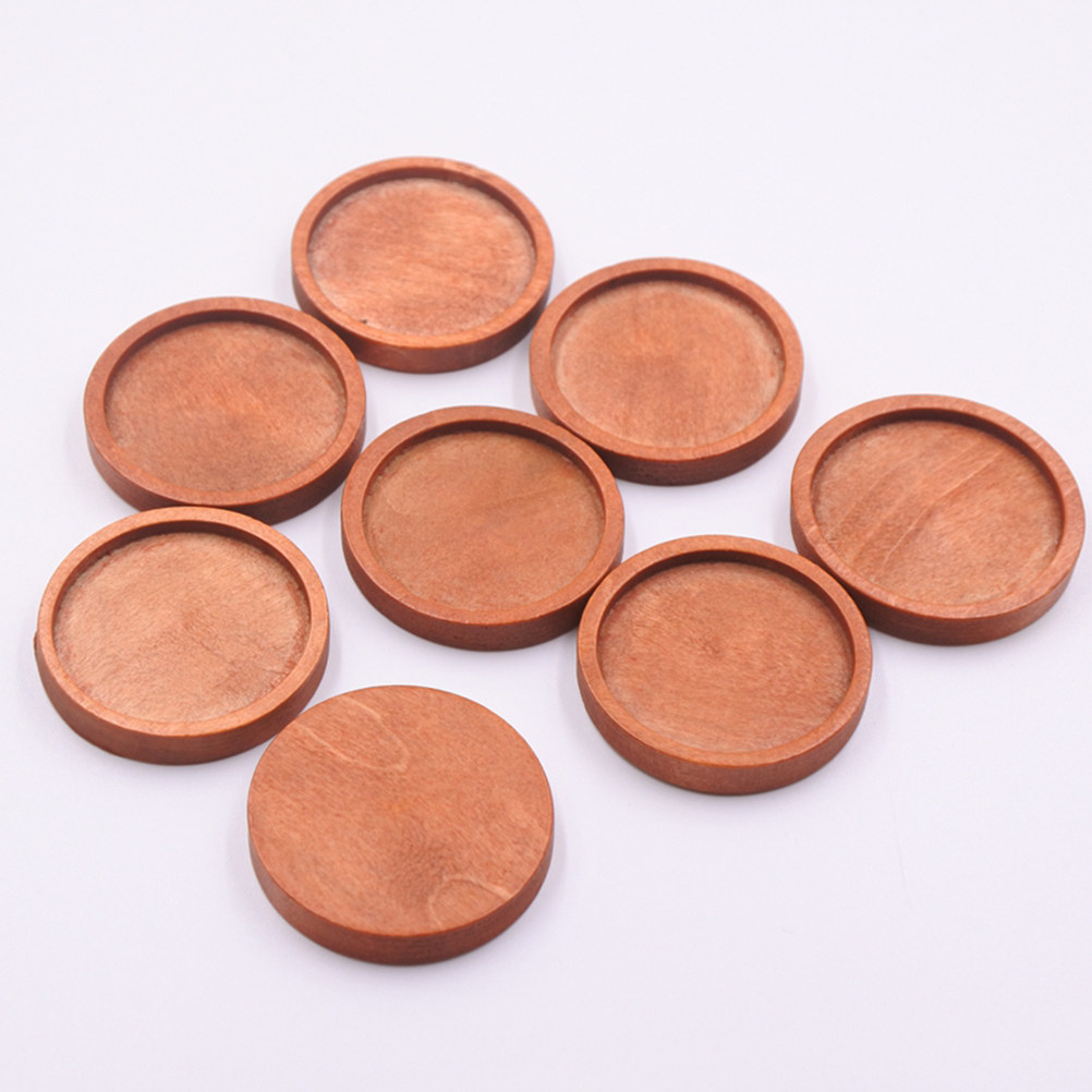 20 unidades de bandejas redond - Resin Crafts Diy avaliação e preço