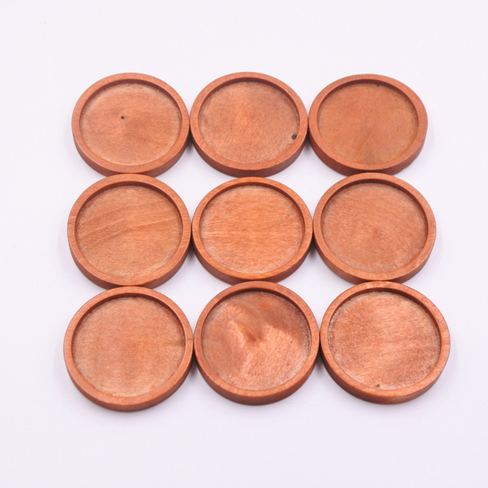 20 unidades de bandejas redond - Resin Crafts Diy avaliação e preço