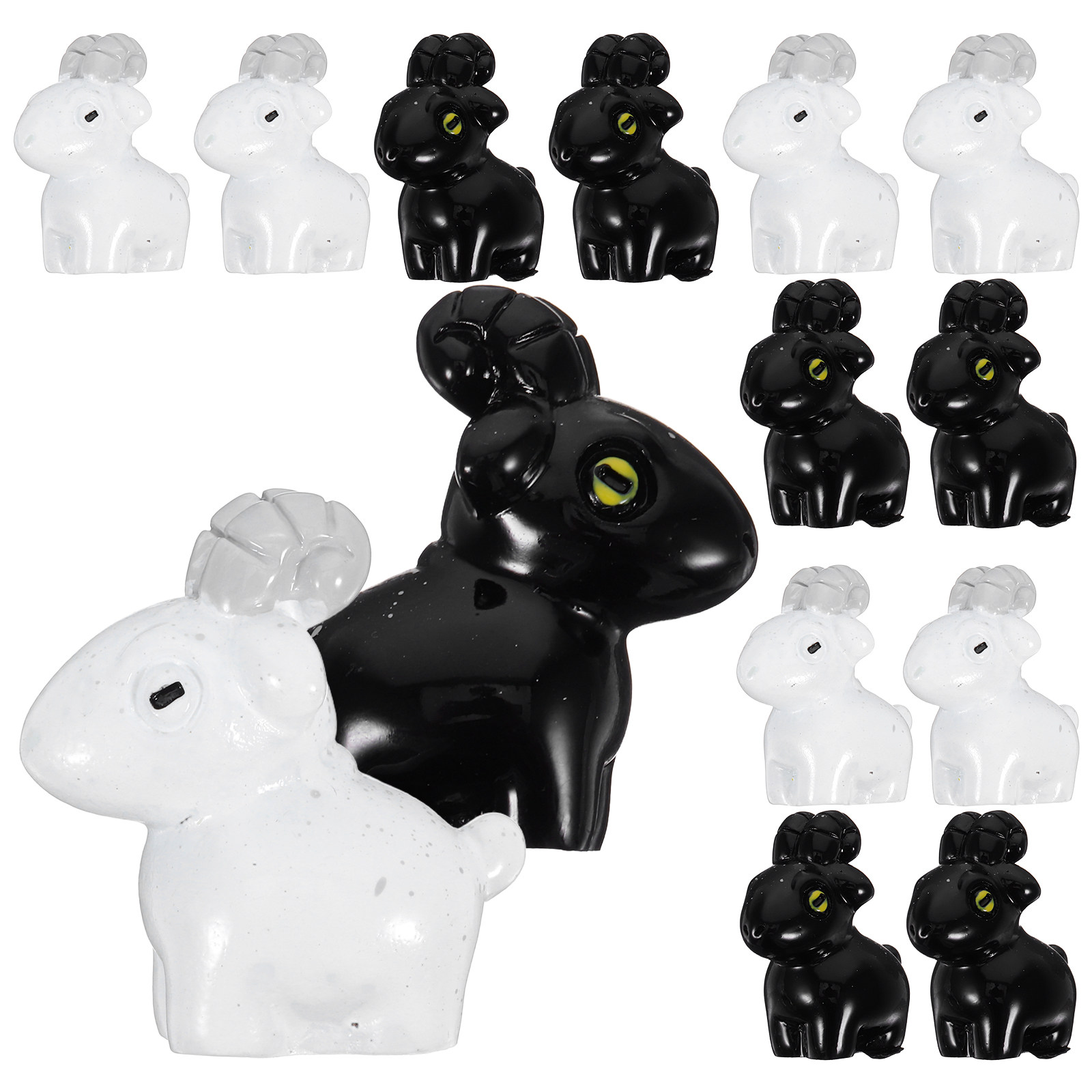 20 peças de miniaturas de cabr - Crafting Resin avaliação e preço